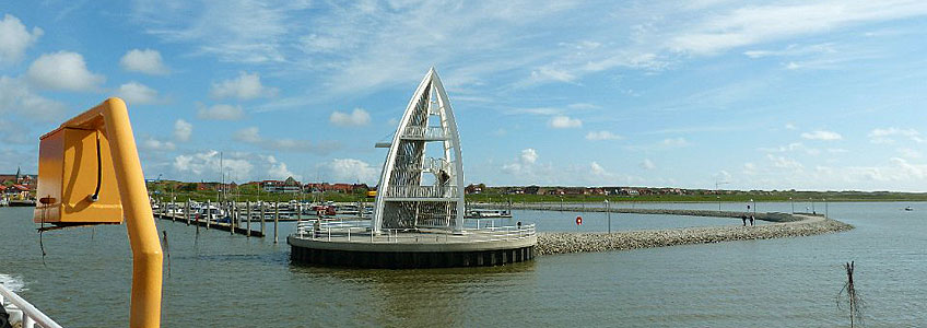 Hafeneinfahrt Insel Juist